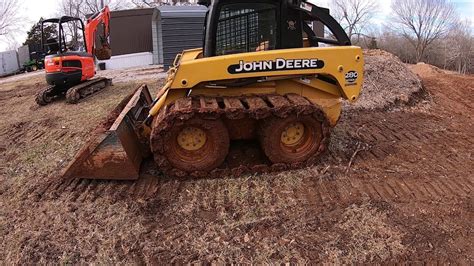 what makes swelling soil when digging pond with skid steer|tractorbynet digging a pond.